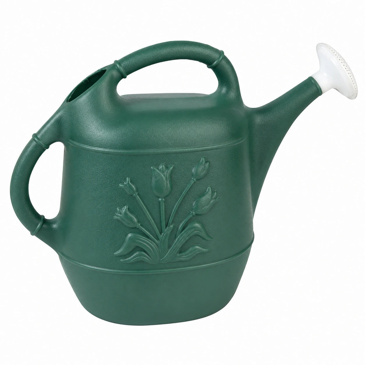 Arrosoir Vert avec Décor Tulipe 10L