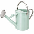 Arrosoir en Métal Vert Menthe 5L avec Poignée Confortable