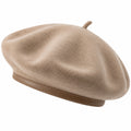 Béret Classique Élégant Beige pour Adultes