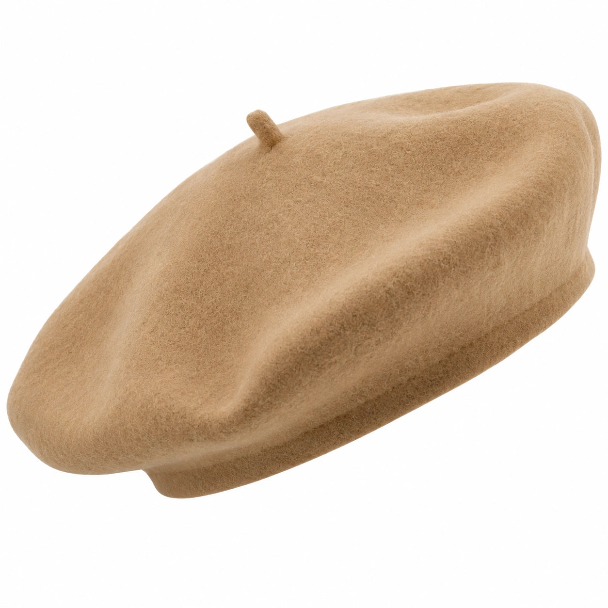 Béret Élégant Unisexe en Beige