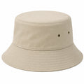 Chapeau Bob Unisexe Beige avec Protection Solaire