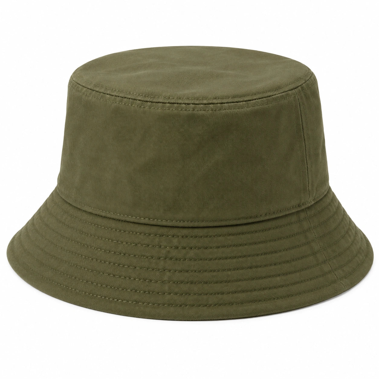 Chapeau Bob Réglable Unisexe Kaki