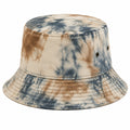 Chapeau Bob Tie-Dye Bleu et Marron