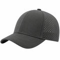 Casquette de Baseball Gris Ventilée