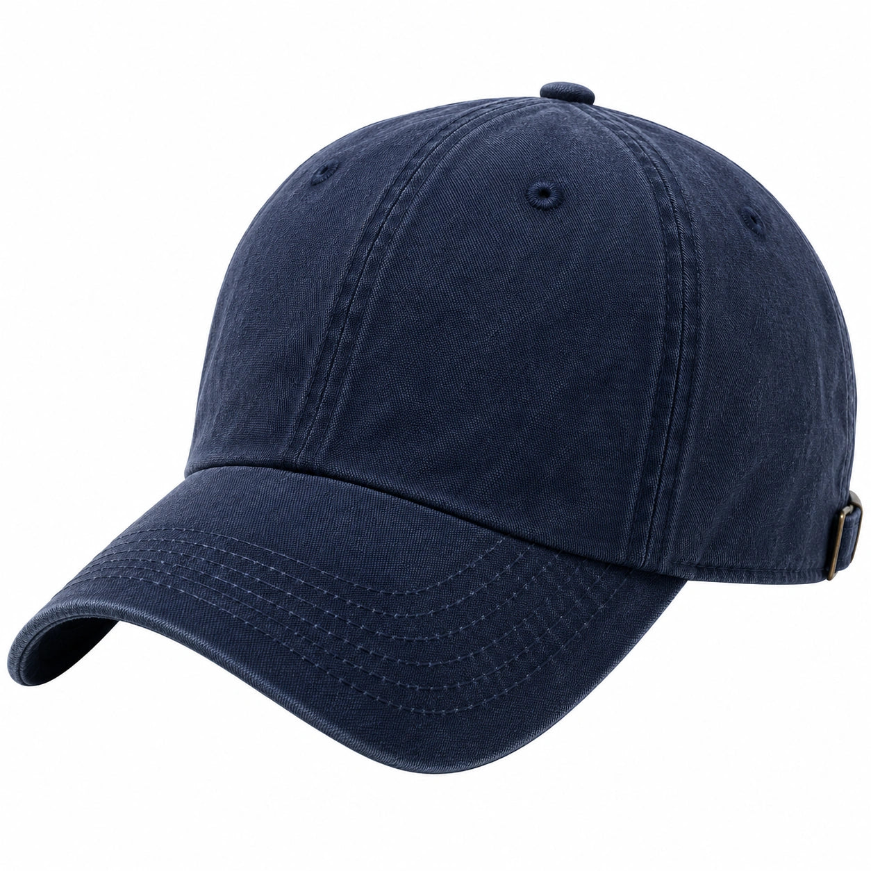 Casquette de Baseball Unisexe Ajustable Bleu Marine