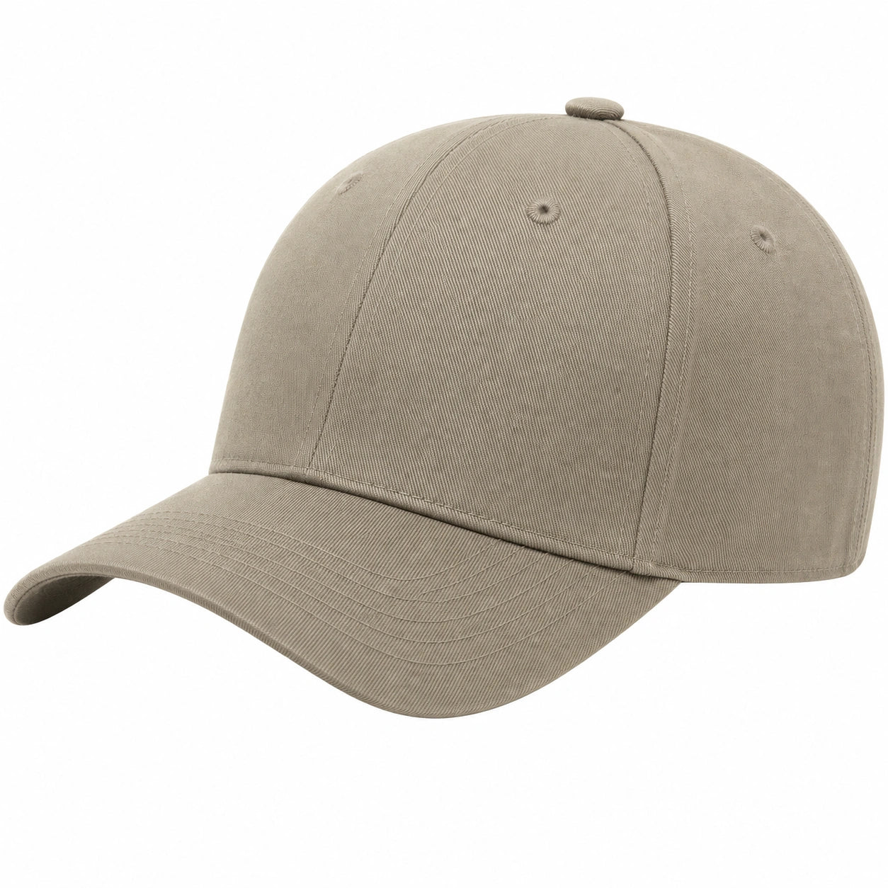 Casquette de baseball unisexe beige réglable
