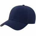 Casquette de baseball ajustable unisexe bleu marine